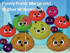 เกม Funny fruits: merge and gather watermelon
