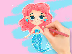 เกม Coloring Book: Enjoying Mermaid