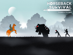 เกม Horseback Survival Zombies Escape