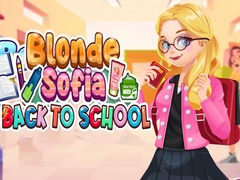เกม Blonde Sofia Back to School