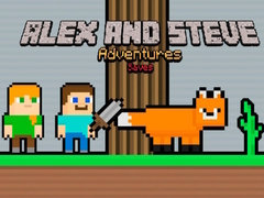 เกม Alex and Steve Adventures Saves