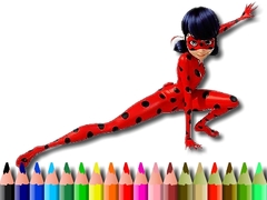 เกม Back To School Lady Bug Coloring