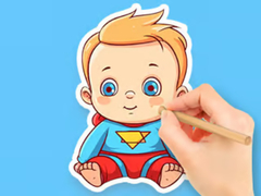 เกม Coloring Book: Cute Super Baby