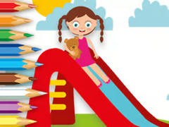 เกม Coloring Book: Playing Slide
