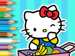 เกม Coloring Book: Hello Kitty Market