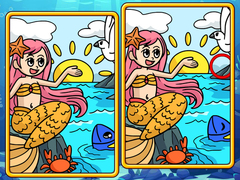 เกม Mermaids Spot The Differences