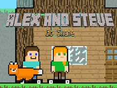 เกม Alex and Steve Go Skate