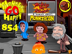 เกม Monkey Go Happy Stage 854