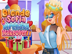 เกม Blonde Sofia Birthday Makeover