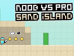 เกม Noob vs Pro Sand island
