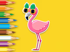 เกม Coloring Book: Flamingo