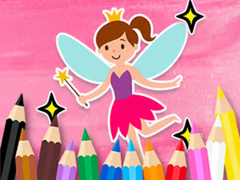 เกม Coloring Book: Little Pretty Fairy