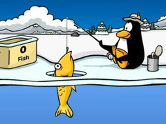 เกม Club Penguin: Ice Fishing