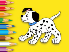เกม Coloring Book: Cute Spotted Dog