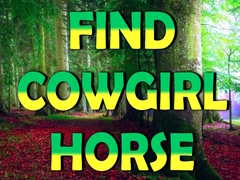 เกม Find Cowgirl Horse