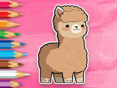 เกม Coloring Book: Cute Alpaca
