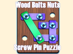 เกม Wood Bolts Nuts Screw Pin Puzzle