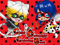 เกม Chibi Dotted Girl Coloring Book