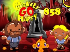 เกม Monkey Go Happy Stage 858