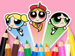 เกม Coloring Book: The Powerpuff Girls