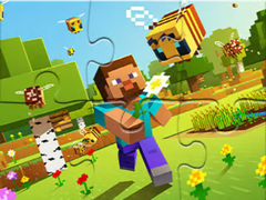 เกม Jigsaw Puzzle: Mine Blockman