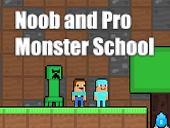 เกม Noob and Pro Monster School