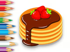 เกม Coloring Book: Strawberry Pancake
