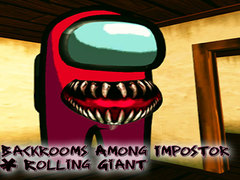 เกม Backrooms Among Impostor & Rolling Giant