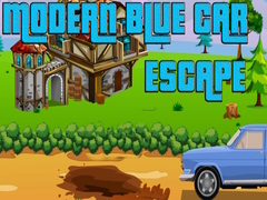 เกม Modern Blue Car Escape