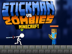 เกม Stickman vs Zombies Minecraft