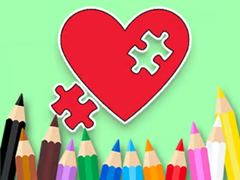 เกม Coloring Book: BTS Heart Jigsaw