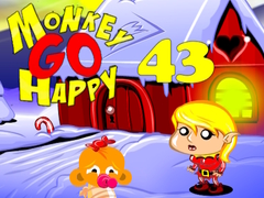 เกม Monkey Go Happy Stage 43