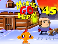 เกม Monkey Go Happy Stage 45