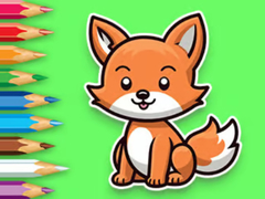 เกม Coloring Book: Baby Fox
