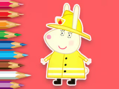 เกม Coloring Book: Rabbit Firefighter