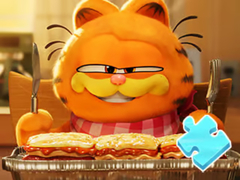 เกม Jigsaw Puzzle: Garfield And Lasagna