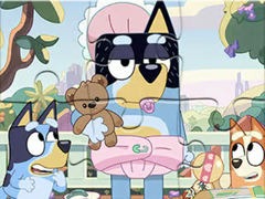 เกม Jigsaw Puzzle: Bluey Play Time