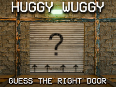 เกม Huggy Wuggy Guess the right door