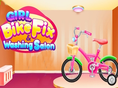 เกม Girl Bike Fix & Washing Salon
