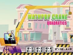 เกม MathPup Crane Quadratics