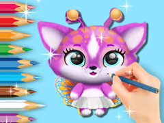 เกม Coloring Book: Cute Fluvsies
