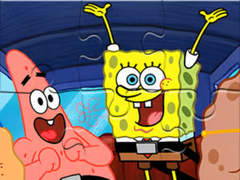 เกม Jigsaw Puzzle: SpongeBob SquarePants Sweet Family
