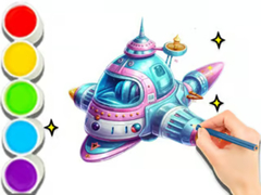 เกม Coloring Book: Space Travel