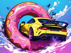 เกม Roof Car Stunt