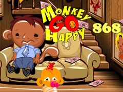 เกม Monkey Go Happy Stage 868