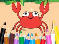 เกม Coloring Book: Happy Crab