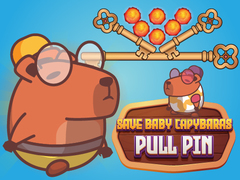 เกม Save Baby Capybaras Pull Pin