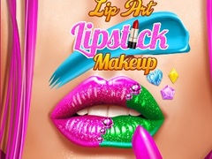 เกม Lip Art Lipstick Makeup