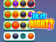 เกม Is it right?