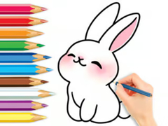 เกม Coloring Book: Cute Rabbit